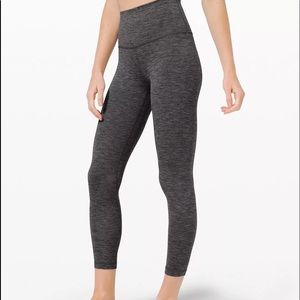 Lululemon align 25” legging in heathered black